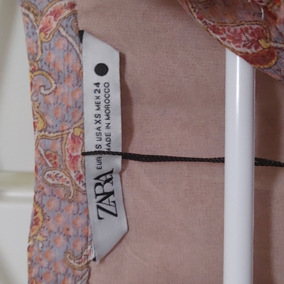 Zara cropped blouse sx. - Picture 3 of 4